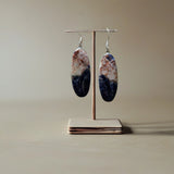 Ocean Breeze Dendritic Agate Statement Necklace and Earring Set